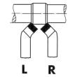 Drehmeissel HM DIN4972 links 12x12x100mm P25/30 WILKE Produktbild img2 S