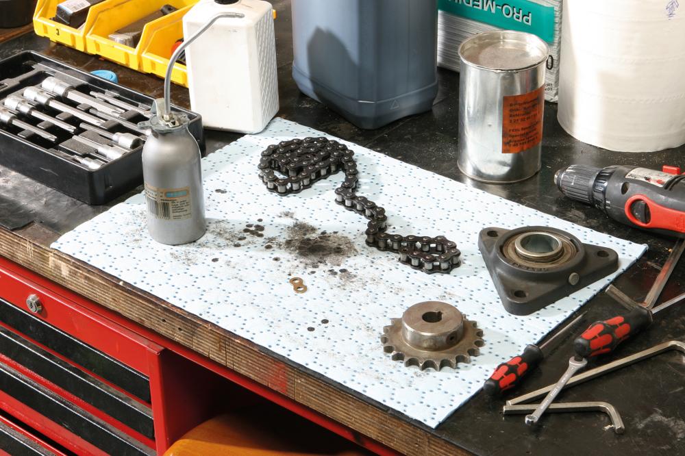 Ölbindetücher, verstärkt blau 40x50cm Produktbild img2 L