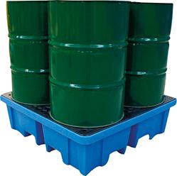 PE-Fasswanne 122x122x39,0cm 250 Liter Produktbild img5 L