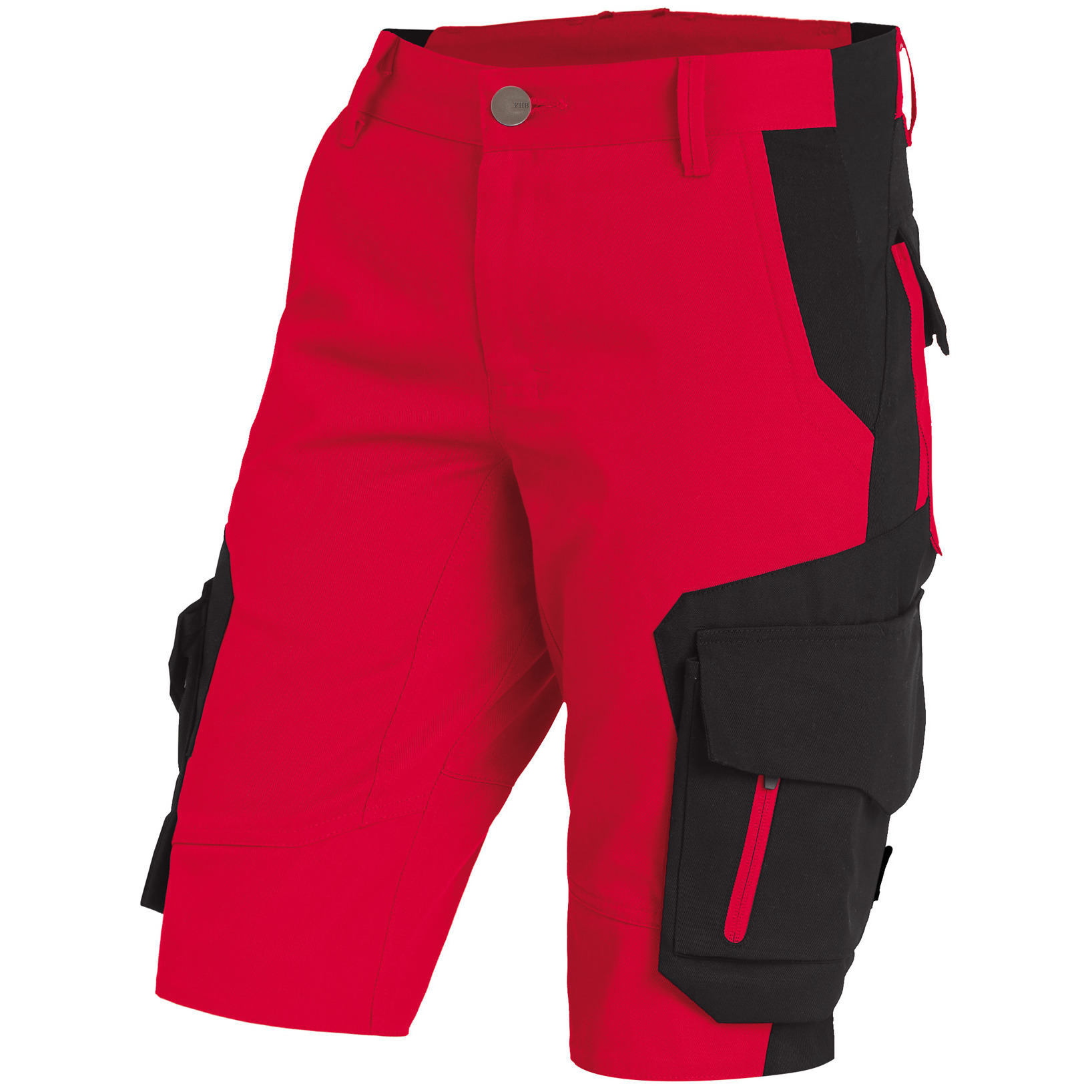 FHB ANNIKA Bermuda Damen, rot-schwarz, Produktbild img1 L