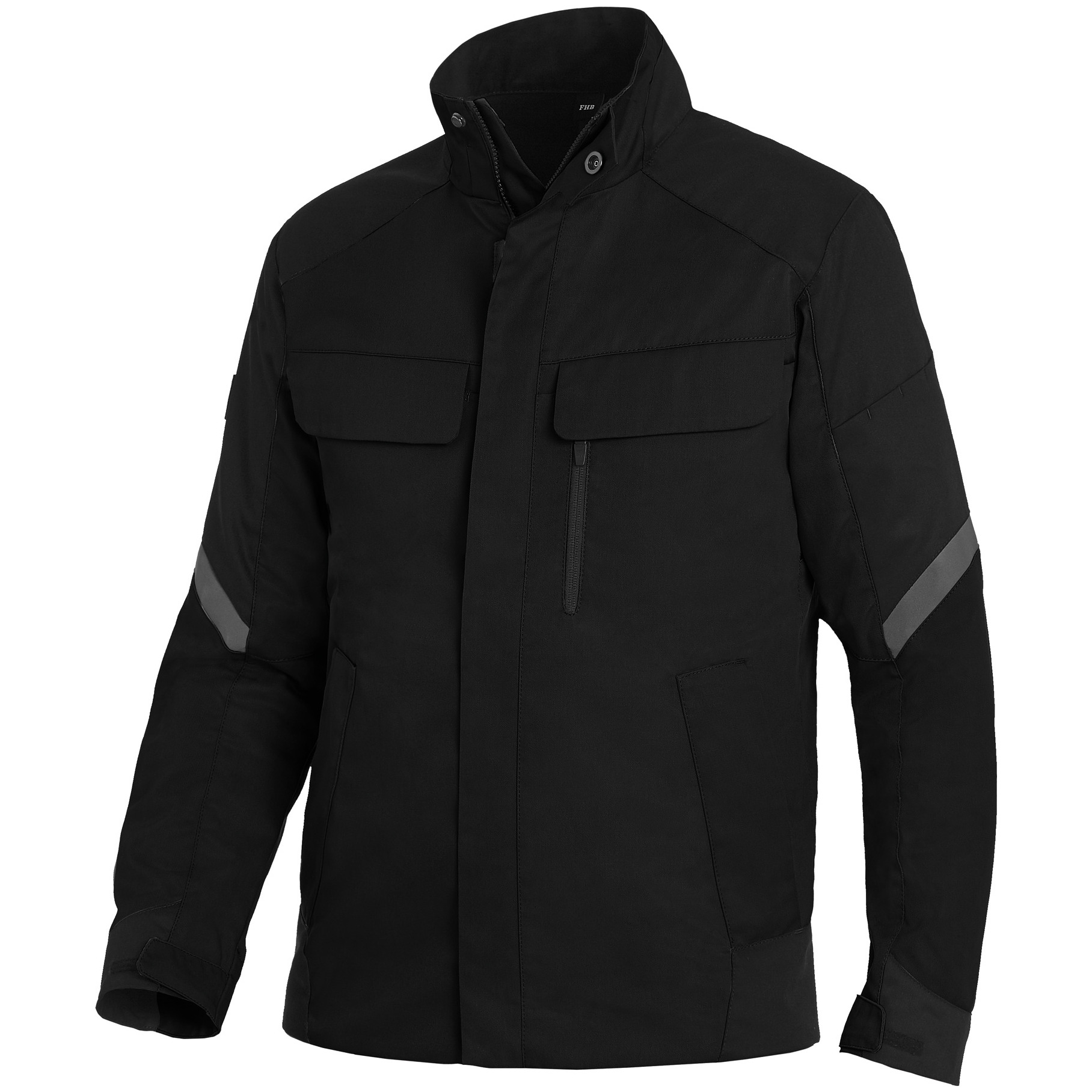 FHB FRANK Arbeitsjacke, schwarz, Produktbild img1 L