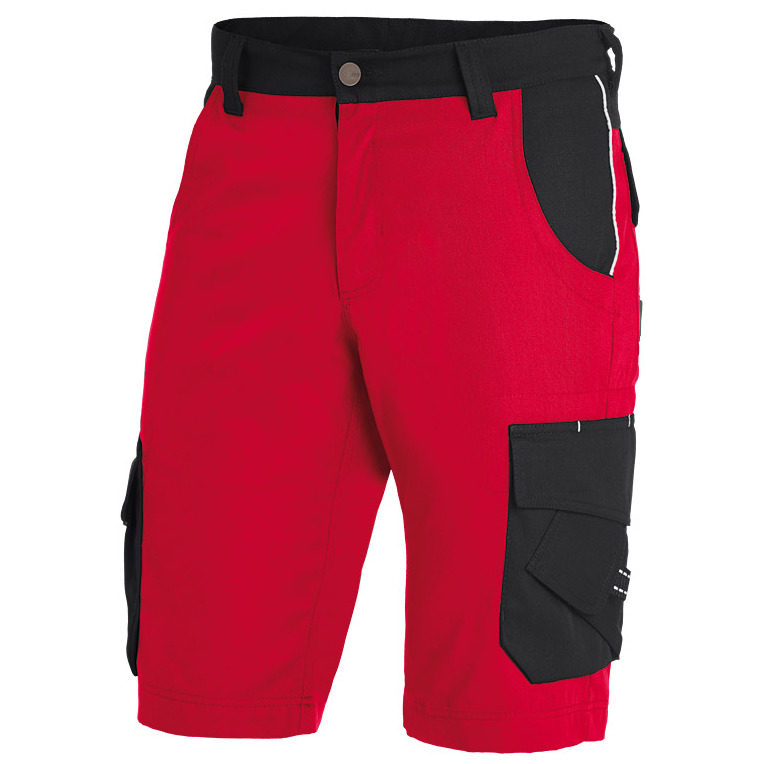 FHB THEO Bermuda, rot-schwarz, Produktbild img1 L