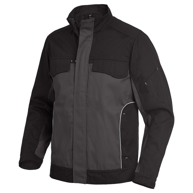 FHB ERNST Arbeitsjacke, anthrazit-schwarz, Produktbild img1 L