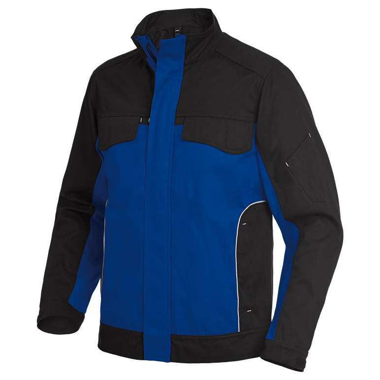 FHB ERNST Arbeitsjacke, royalblau-schwarz, Produktbild img1 L