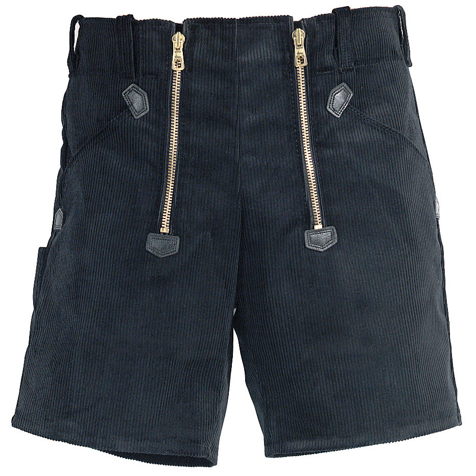FHB HANS Zunft-Shorts Genuacord, schwarz, Produktbild img1 L