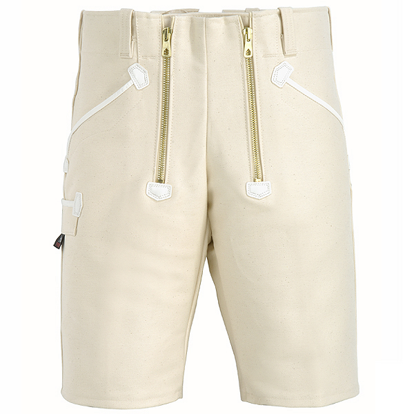 FHB JOCHEN Zunftbermuda Zwirn-Doppel-Pilot, weiß, Produktbild img1 L