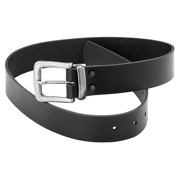 FHB WOLFGANG Ledergürtel Eindorn, schwarz, Produktbild img1 L