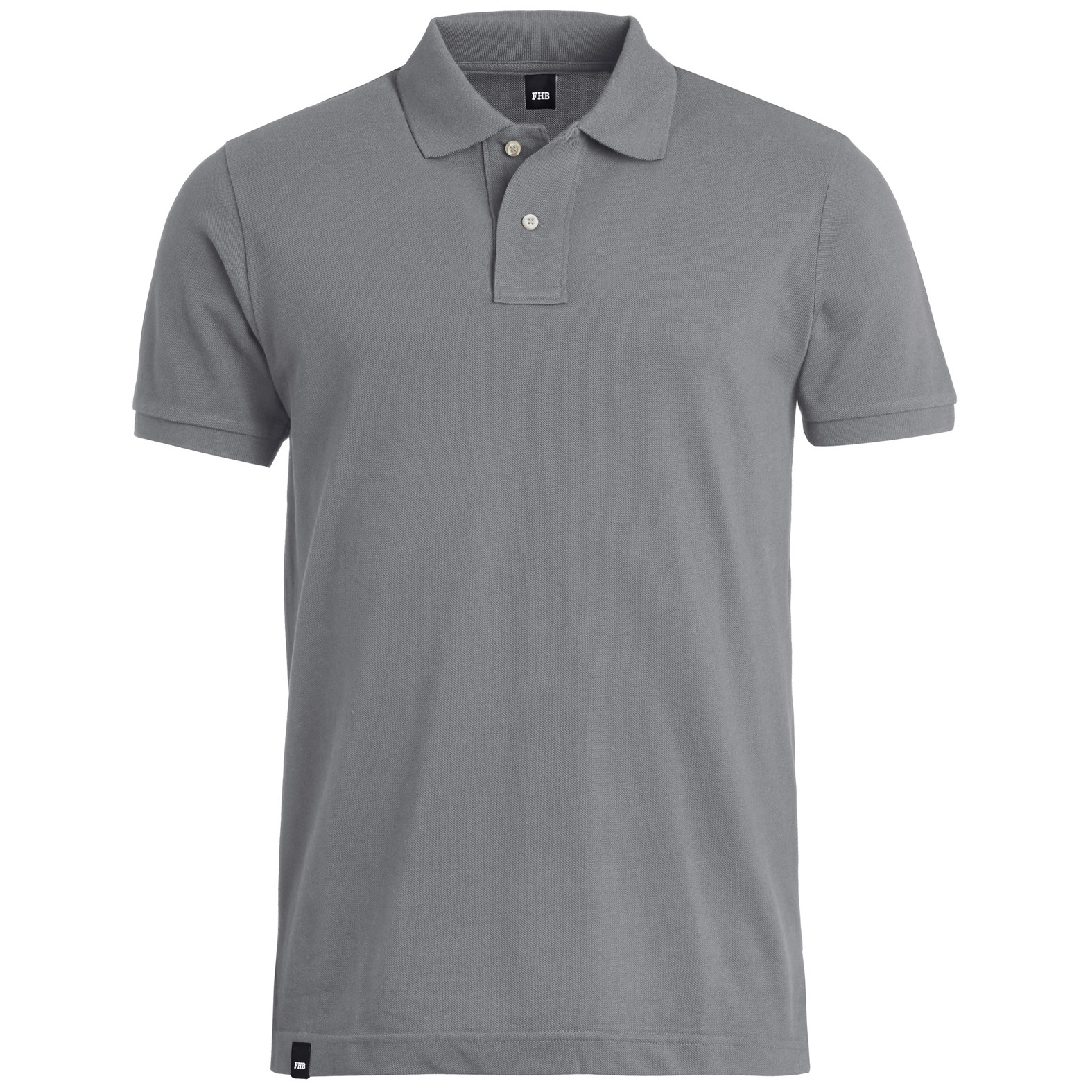 FHB DANIEL Polo-Shirt, grau, Produktbild img1 L