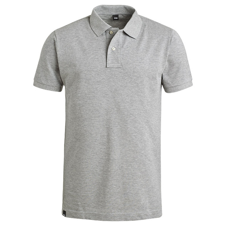 FHB DANIEL Polo-Shirt, grau-meliert, Produktbild img1 L