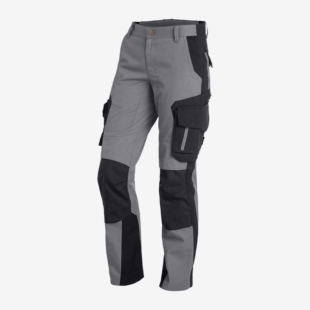 ALMA Arbeitshose Damen grau-schwarz 42 FHB Produktbild img1 L