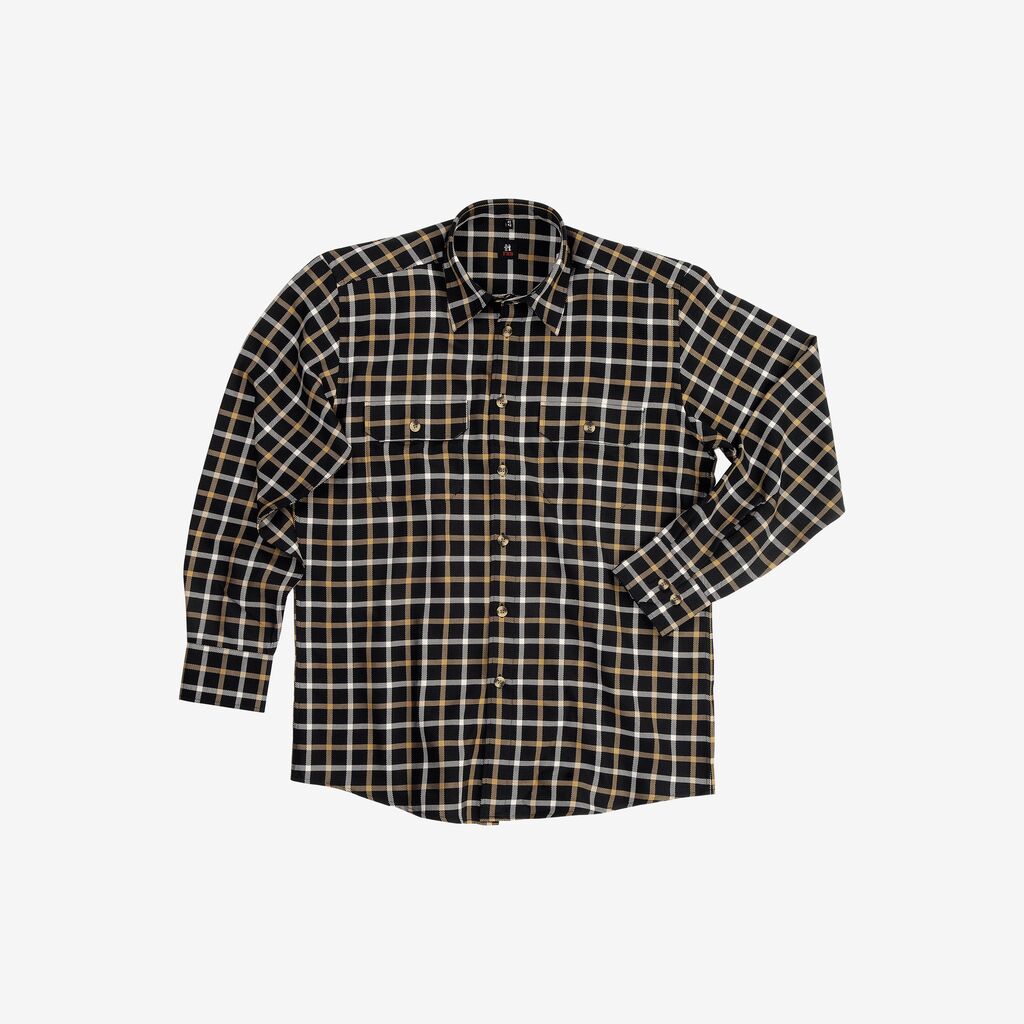 ALOIS Arbeitshemd schwarz-beige 37/38 FHB Produktbild img1 L