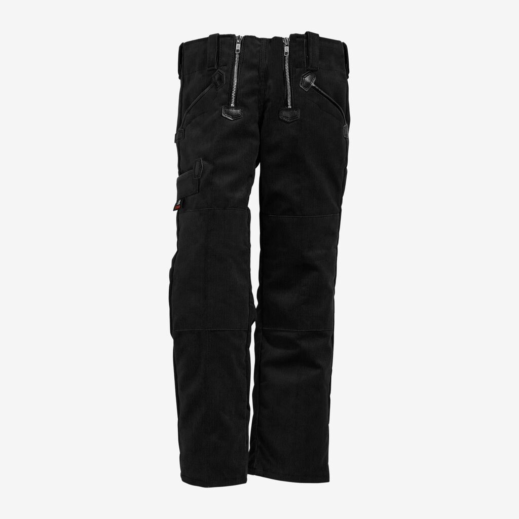 AUGUST Kinder-Zunfthose Zwirn-Feincord schwarz 128 FHB Produktbild img1 L