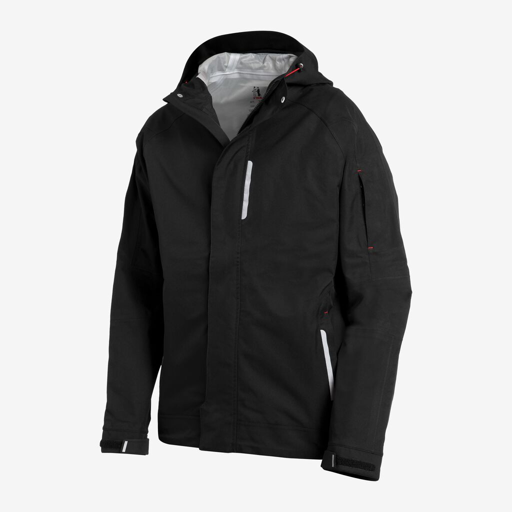 BORIS Regenjacke FHB Protect schwarz S FHB Produktbild img1 L