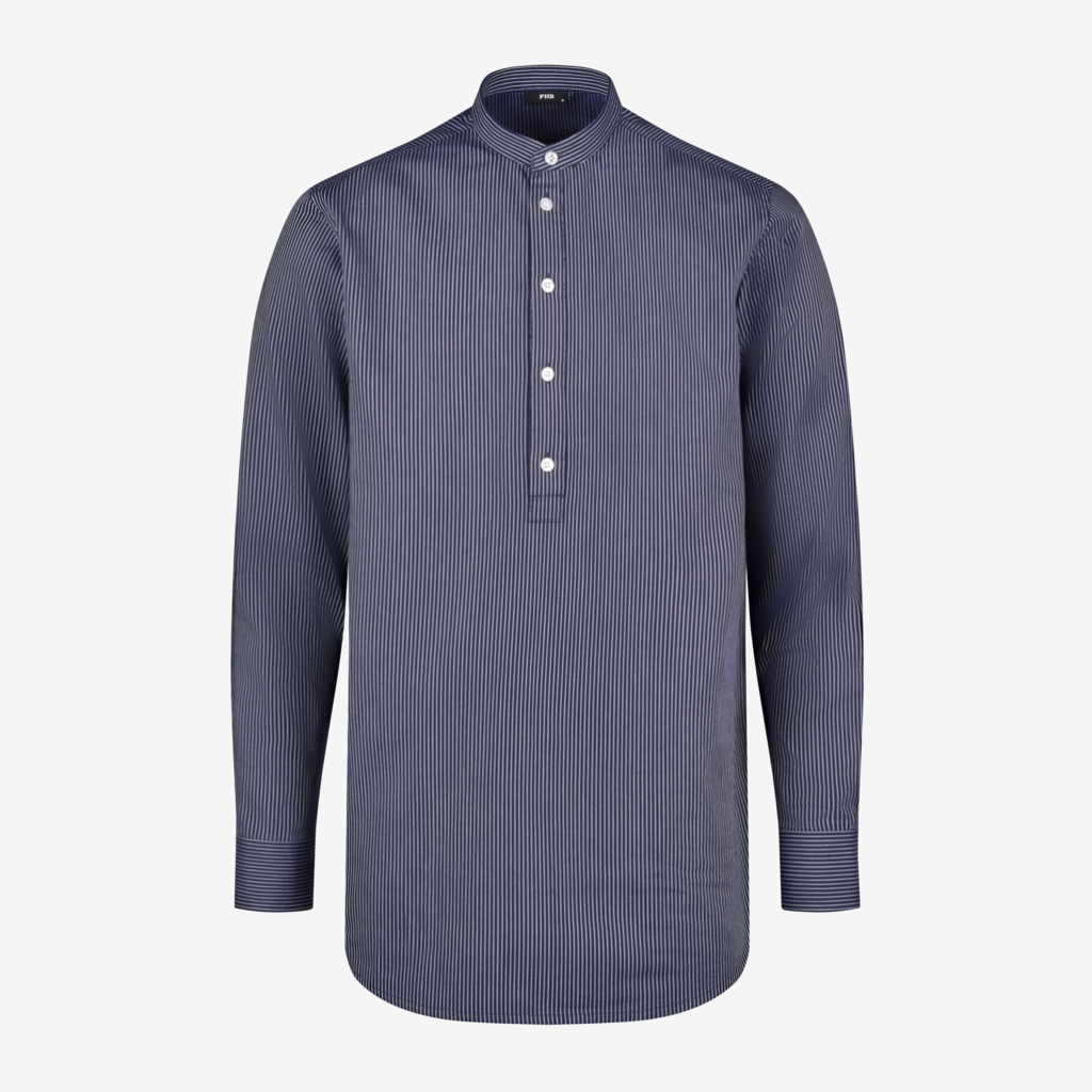 BO Arbeitshemd unisex marine-weiß M FHB Produktbild img1 L
