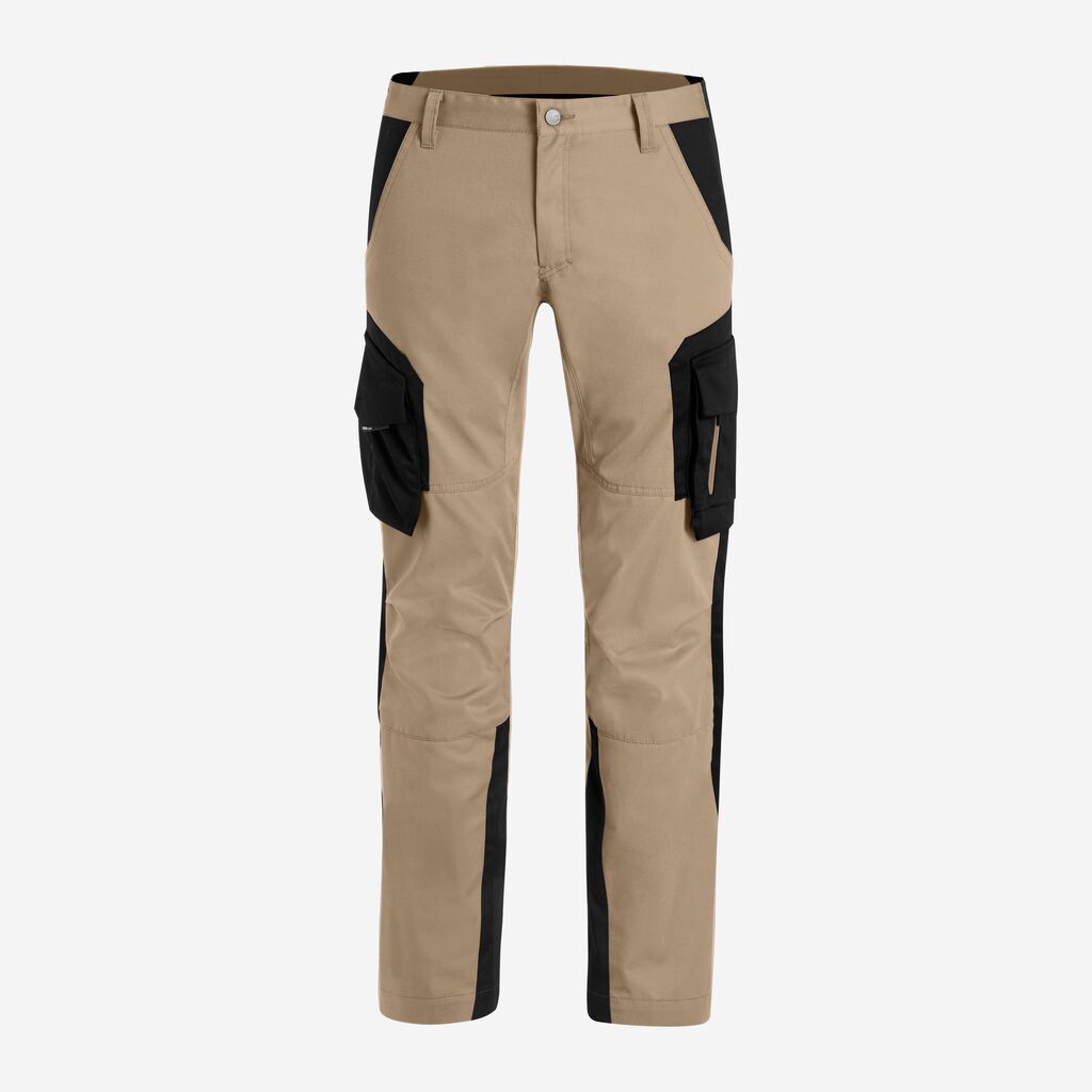 FABIAN Arbeitshose beige-schwarz 60 FHB Produktbild img1 L