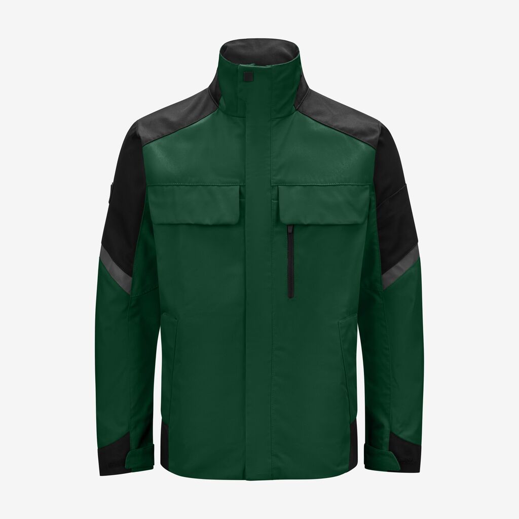 FRANK Arbeitsjacke Herren grün-schwarz XS FHB Produktbild img1 L