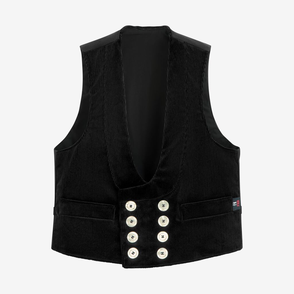 HAGEN Zunftweste Genuacord schwarz 94 FHB Produktbild img1 L