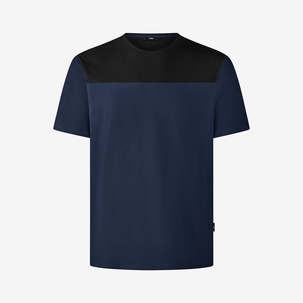 KNUT T-Shirt Herren marine-schwarz 2XL FHB Produktbild img1 L