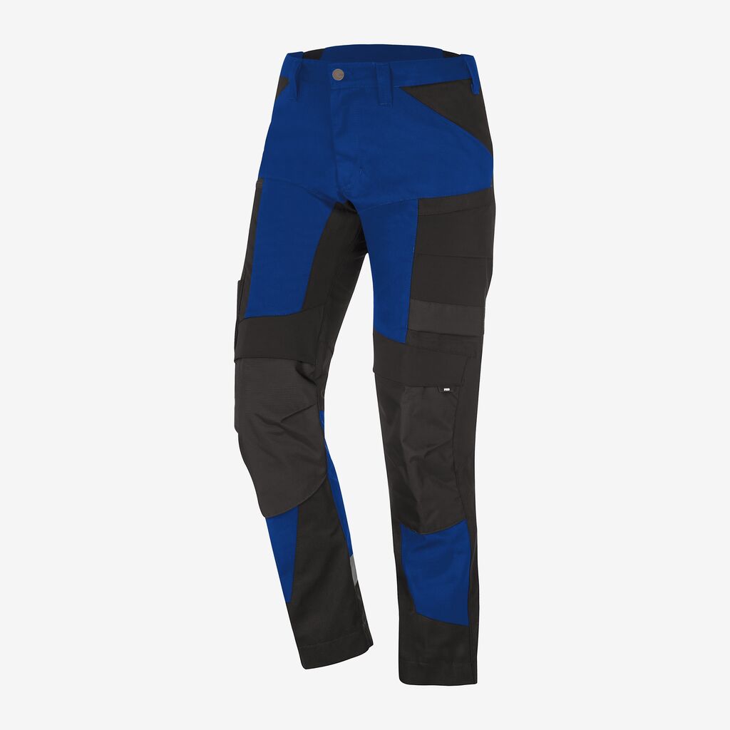 LEO Arbeitshose elastisch royalblau-schwarz 94 FHB Produktbild img1 L
