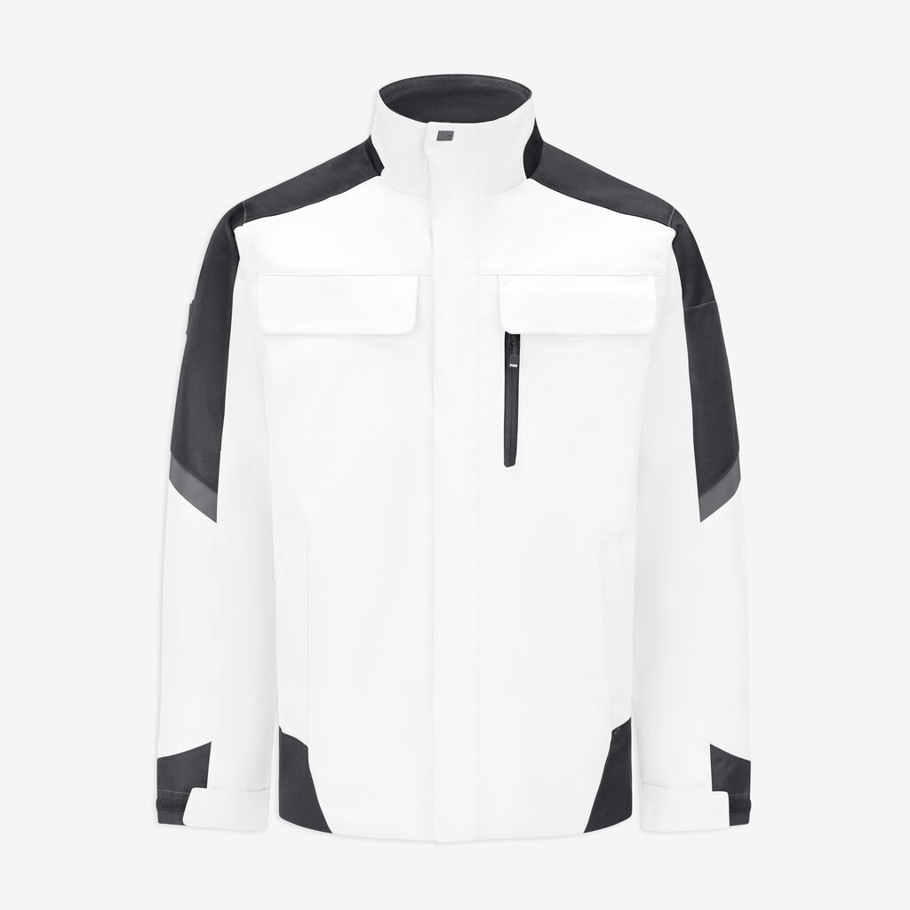 LARS Arbeitsjacke weiß-anthrazit XS FHB Produktbild img1 L