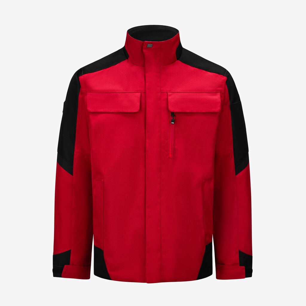 LARS Arbeitsjacke rot-schwarz 3XL FHB Produktbild img1 L