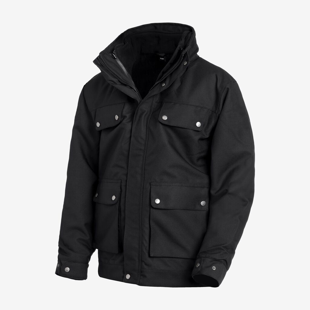 MATTHIAS Arbeitsjacke 1+1 schwarz S FHB Produktbild img1 L