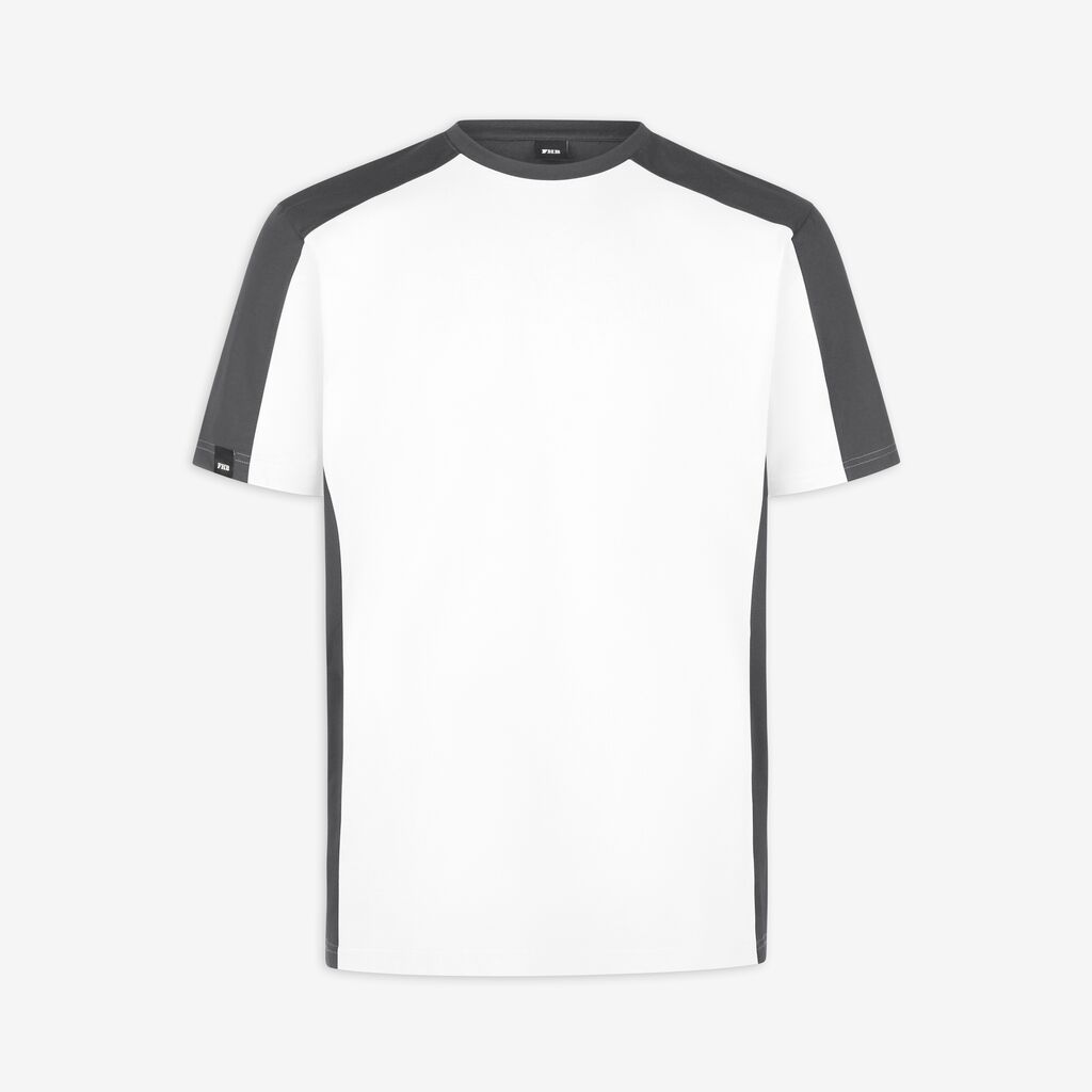MARC T-Shirt zweifarbig weiß-anthrazit 5XL FHB Produktbild img1 L