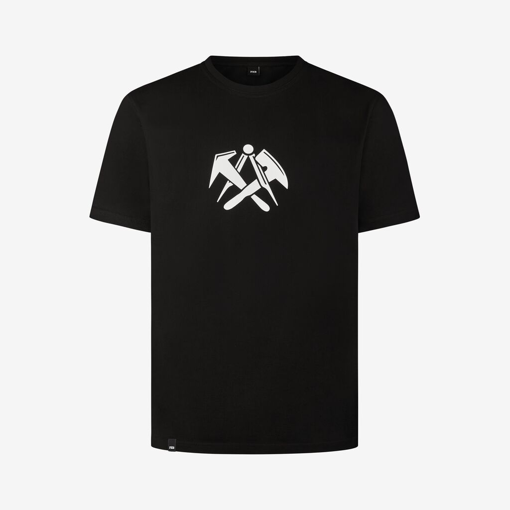 TILL T-Shirt Zunftzeichen Dachdecker schwarz S FHB Produktbild img1 L