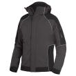 FHB WALTER Softshelljacke, anthrazit-schwarz, Produktbild img1 S