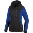 FHB JULIA Softshell-Jacke Damen, royalblau-schwarz, Produktbild img1 S