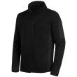 FHB CHRISTOPH Strick-Fleece-Jacke, schwarz, Produktbild img1 S