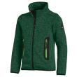 FHB MATS Strick-Fleece-Jacke Kinder, grün, Produktbild img1 S