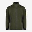 CHRISTOPH Strick-Fleece-Jacke Herren oliv-schwarz XS FHB Produktbild img1 S
