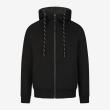 JÖRG Sweater-Jacke mit Kapuze und Webpelz schwarz M FHB Produktbild img1 S