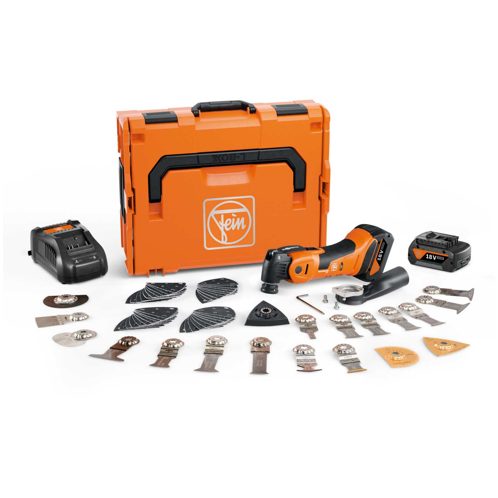 FEIN Oszillierer - Akku Akku MULTIMASTER AMM 700 Max Top 4 Ah AS Produktbild img1 L