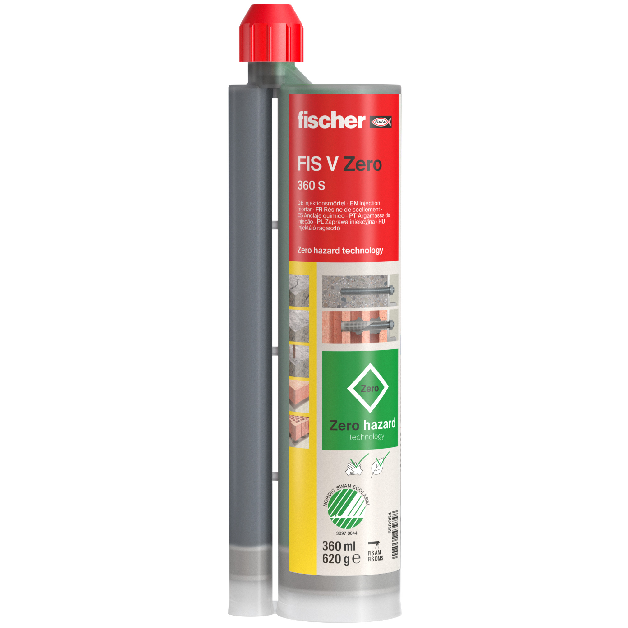Injektionsmörtel FIS V Zero 360 S Produktbild img1 L