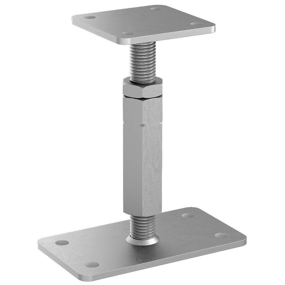 GH-Stützenfuß ZINTOP Typ P24 a.B. TP100x100x6 hv.140-190 M24 Produktbild img1 L
