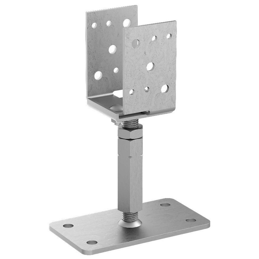 GH-Stützenfuß ZinTOP Typ U70 a.B. LW65-155 hv. 150-200 M20 Produktbild img1 L