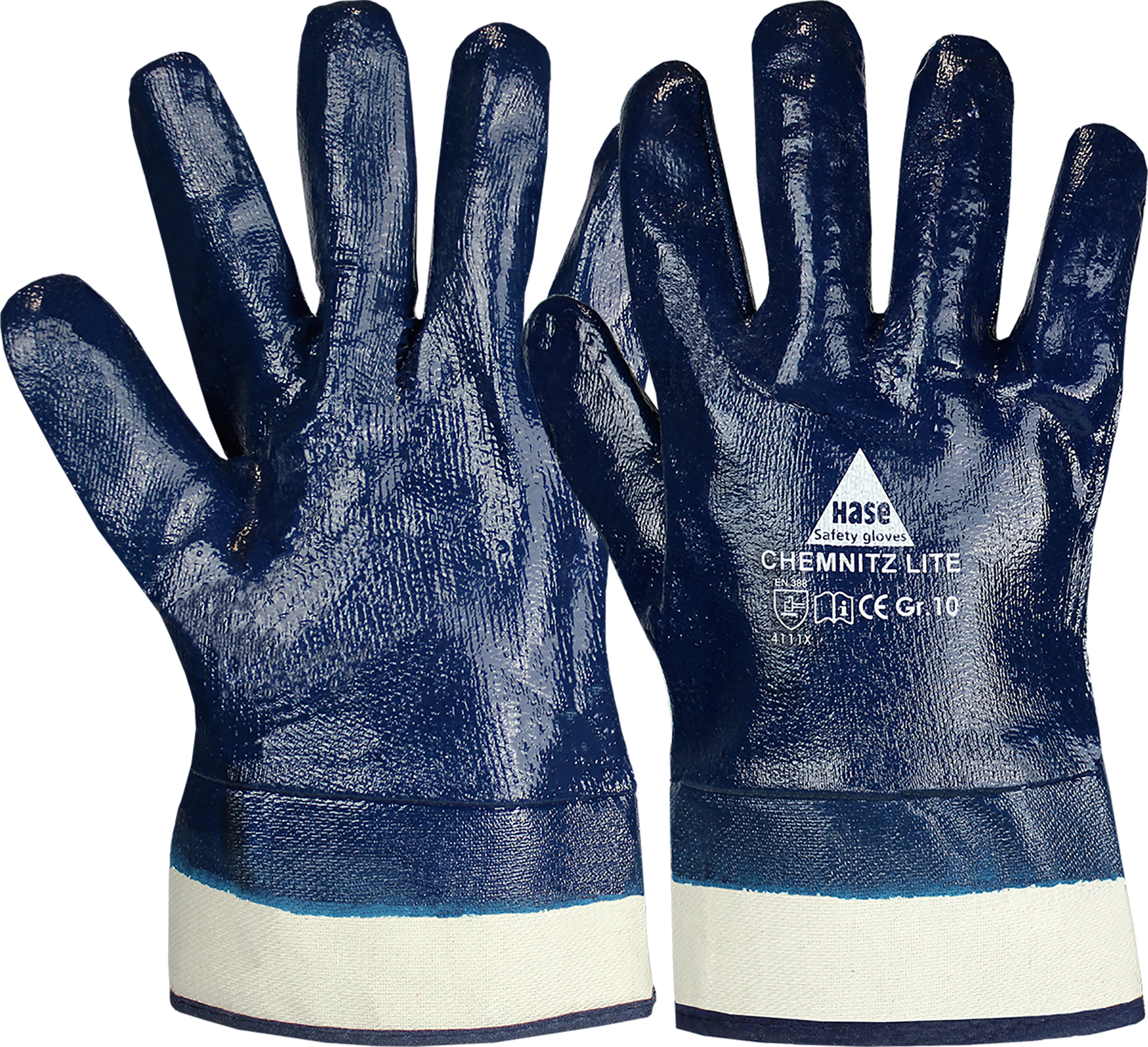 CHEMNITZ LITE, Nitril-Arbeitshandschuh aus Baumwolle/Nitril Produktbild img1 L