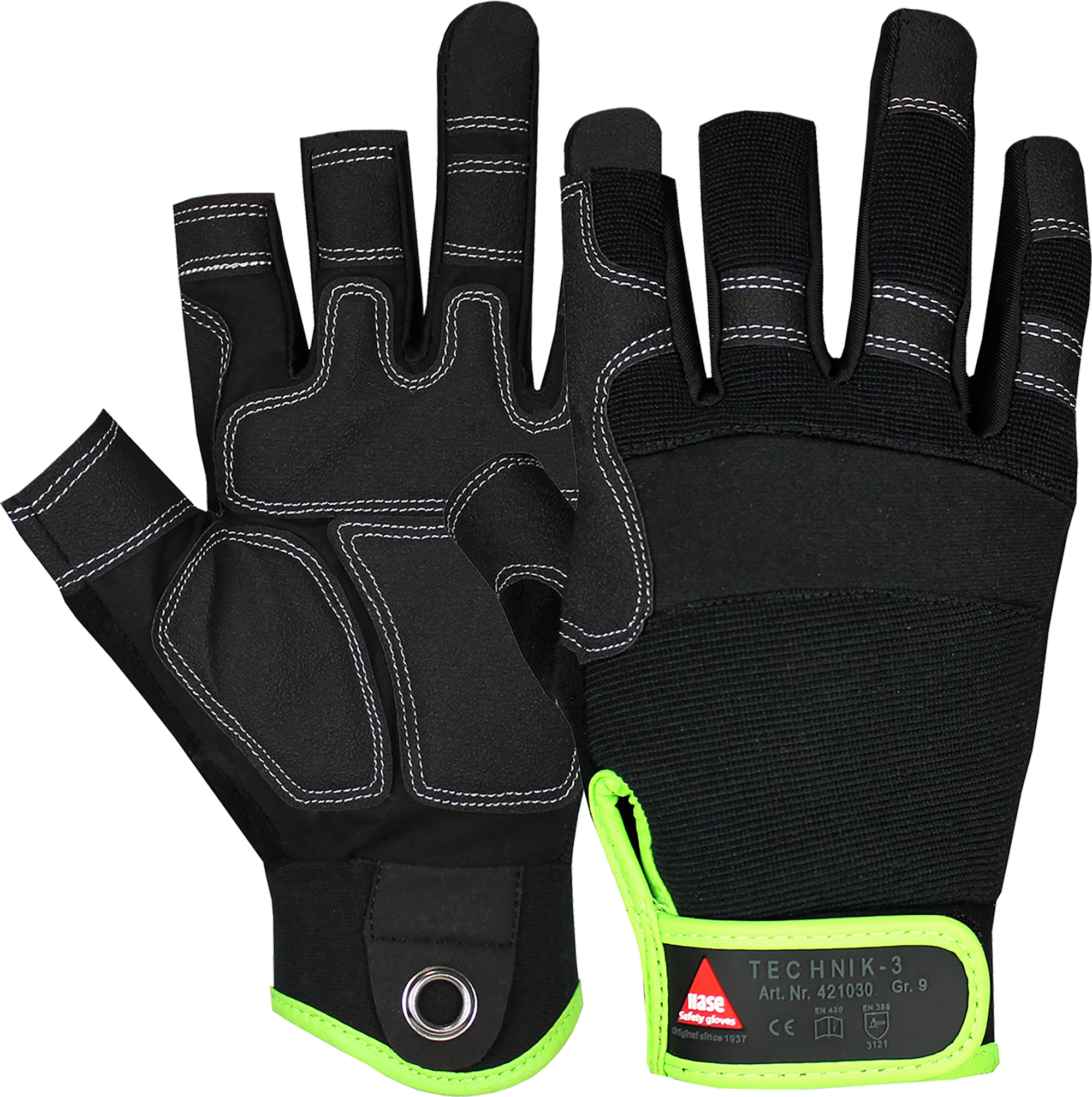 TECHNIK 3, Montagehandschuh aus HiTech Synthetikleder Produktbild img1 L