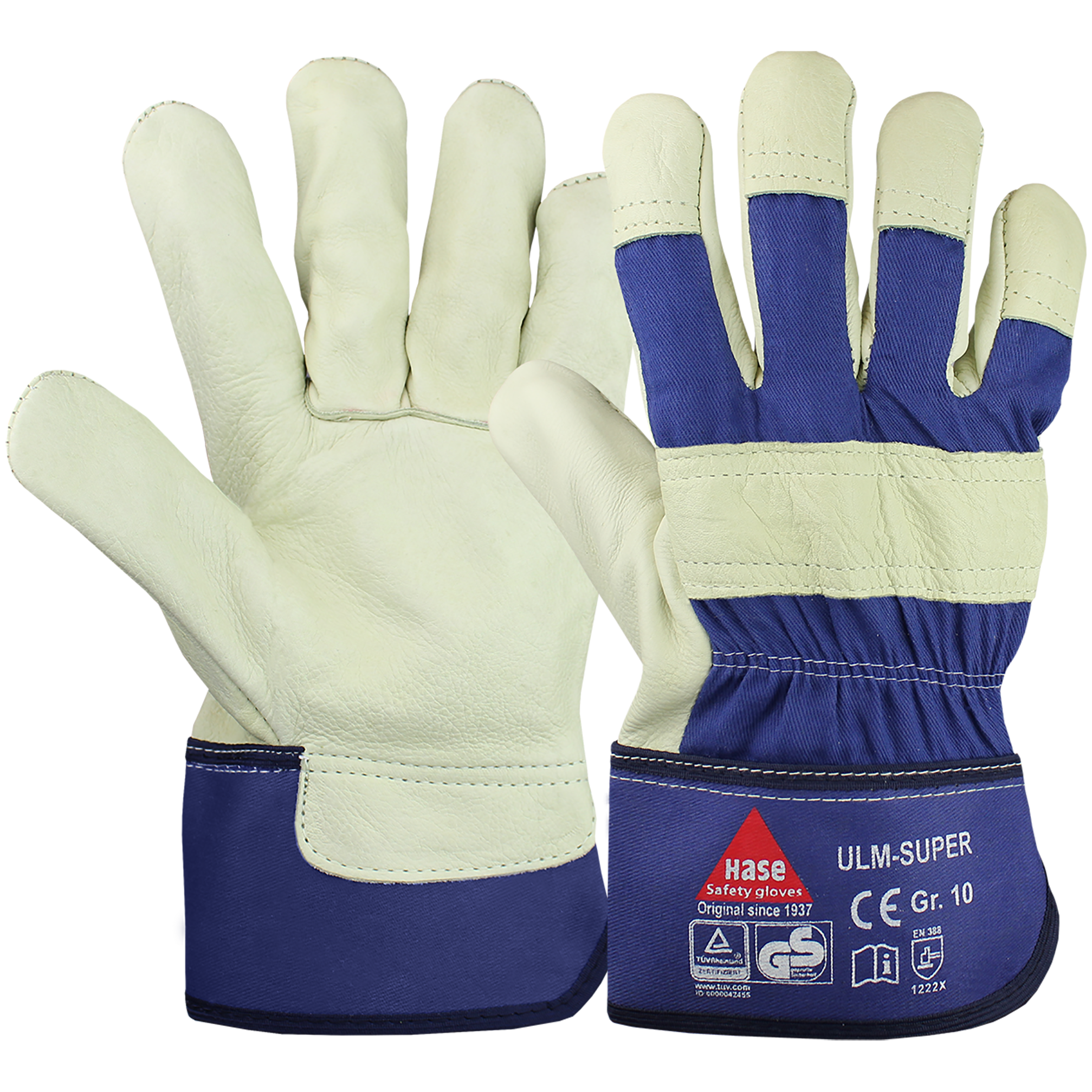 ULM SUPER, Arbeitshandschuh aus Narbenleder Produktbild img1 L