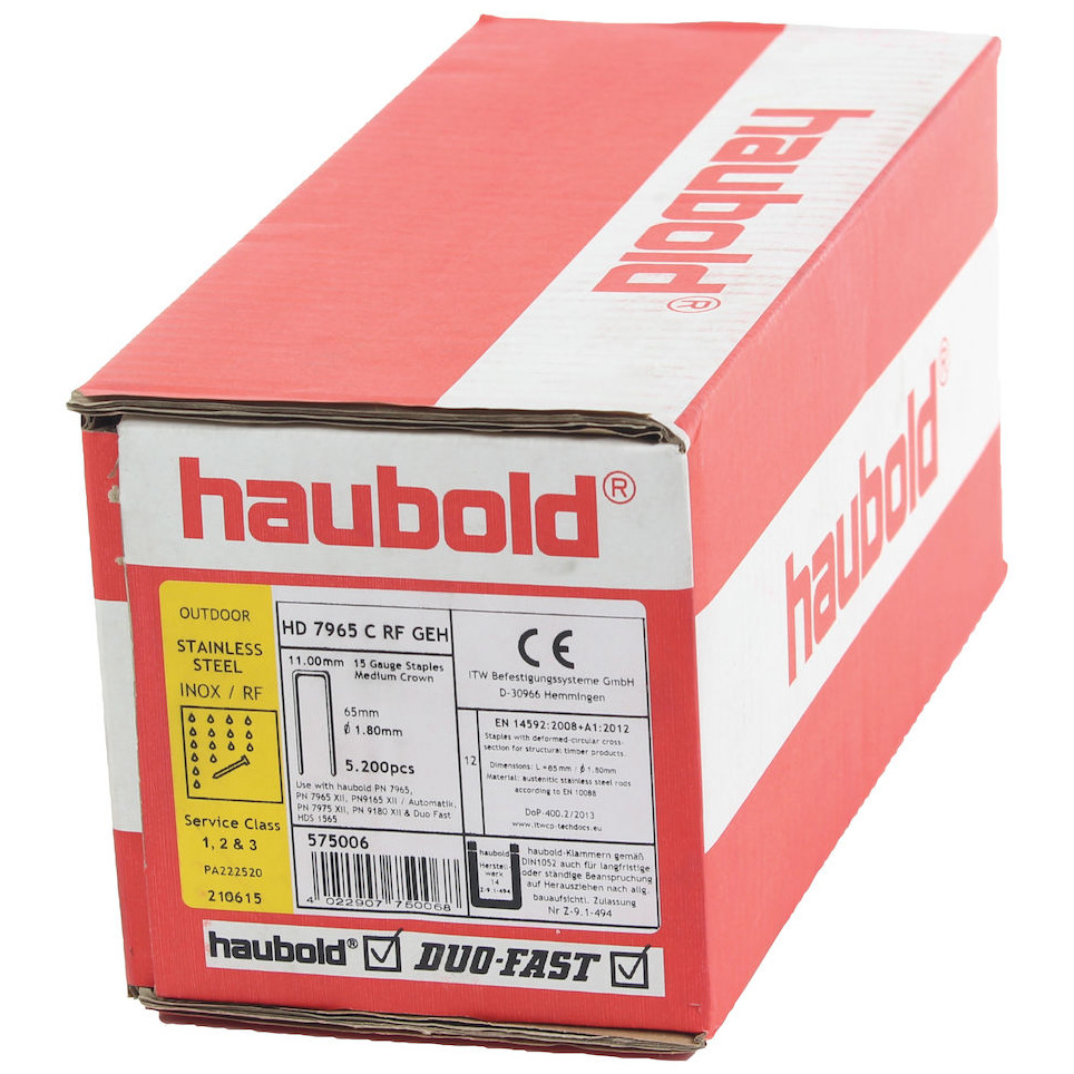 Klammer HD 7900 Haubold 11mm, A2 Produktbild img5 L