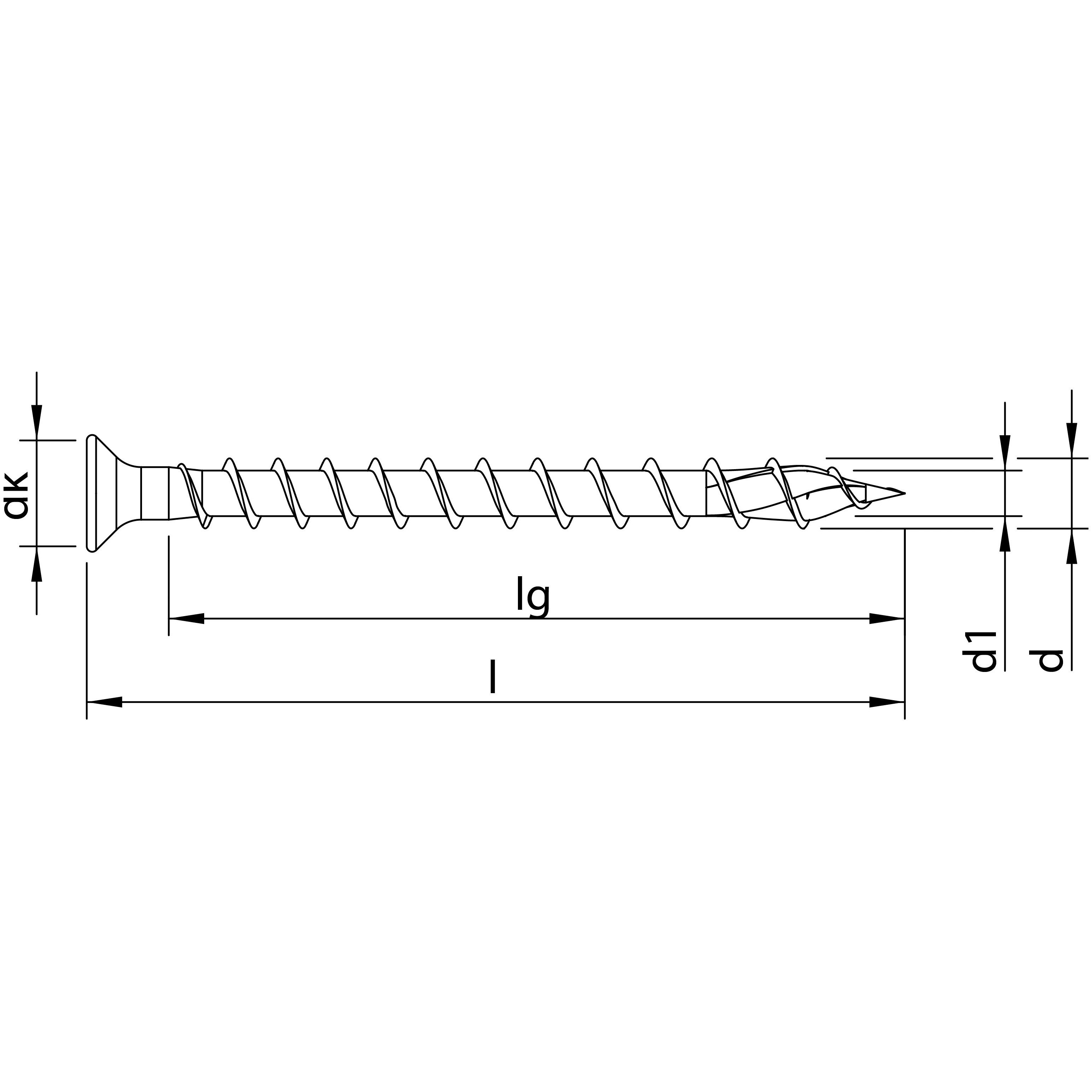 HECO-TOPIX-plus 3,0 x 25, kleiner Senkkopf, Pozi-Drive, VVG, A3K, 200 St. Produktbild img2 L