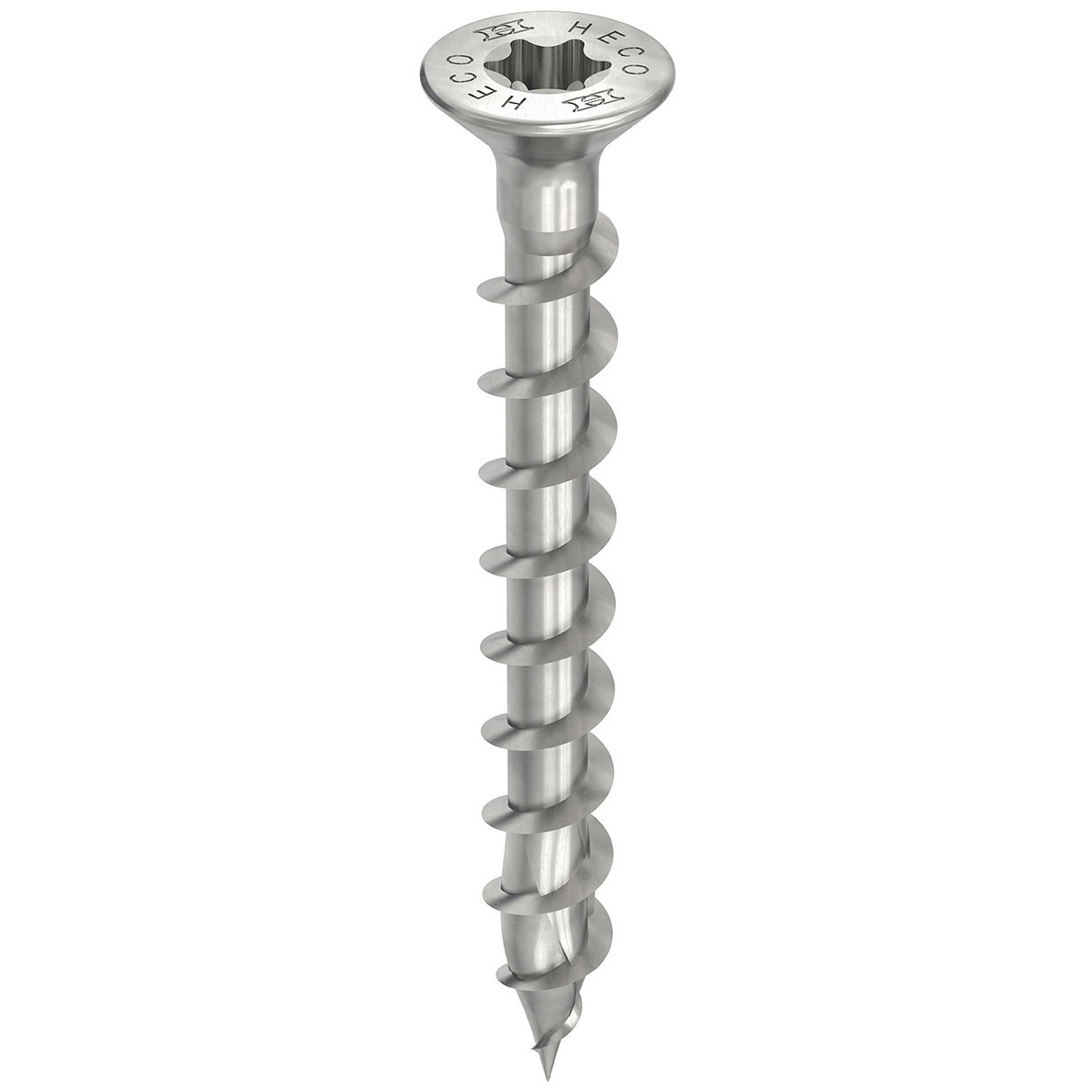 HECO-TOPIX-plus A2 4,5 x 40, Beschlagschraube, Senkkopf, HECO-Drive, VVG, 500 St Produktbild img1 L