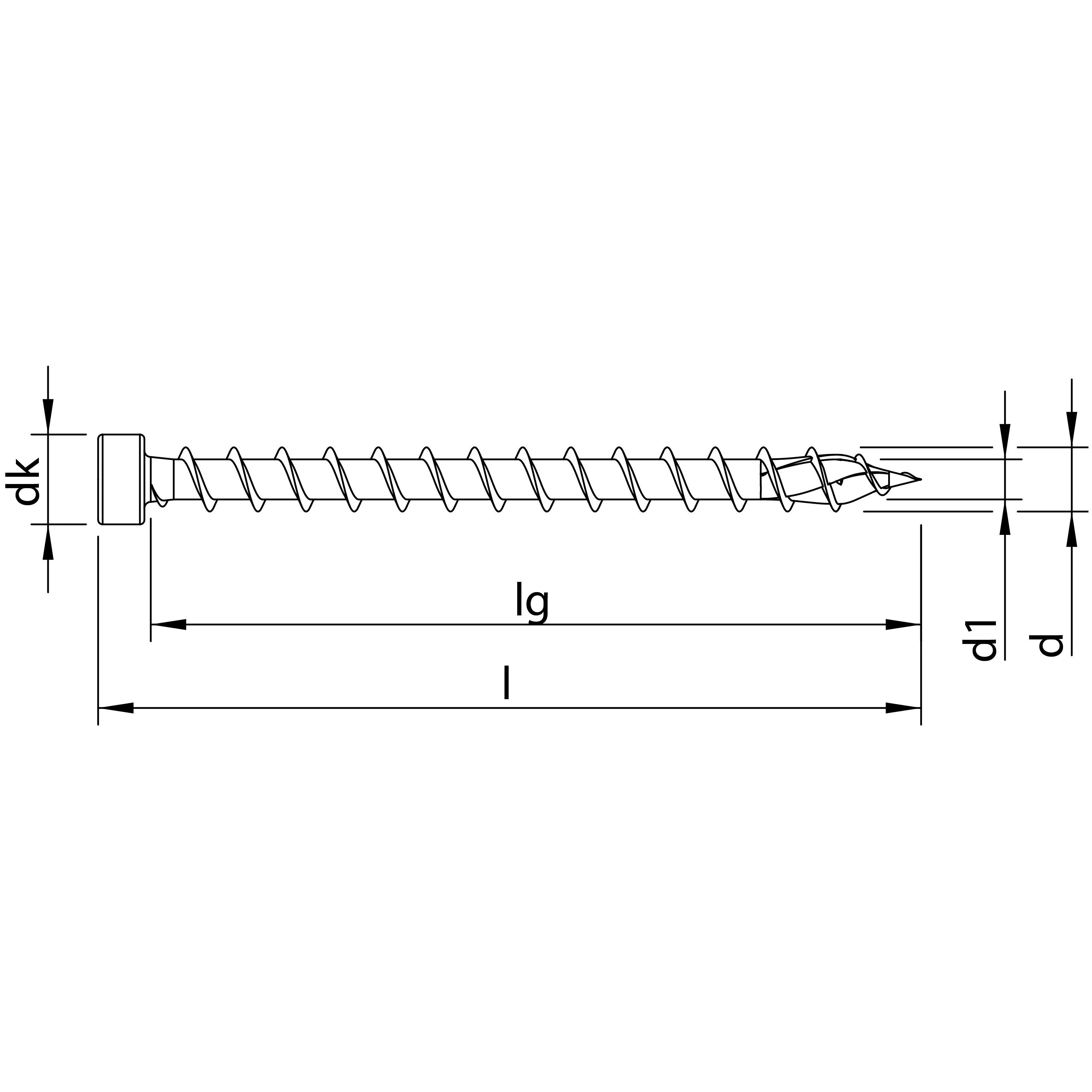 HECO-TOPIX-plus 8,0 x 220, Zylinderkopf, T-Drive, VG, A3K, 50 St. Produktbild img2 L