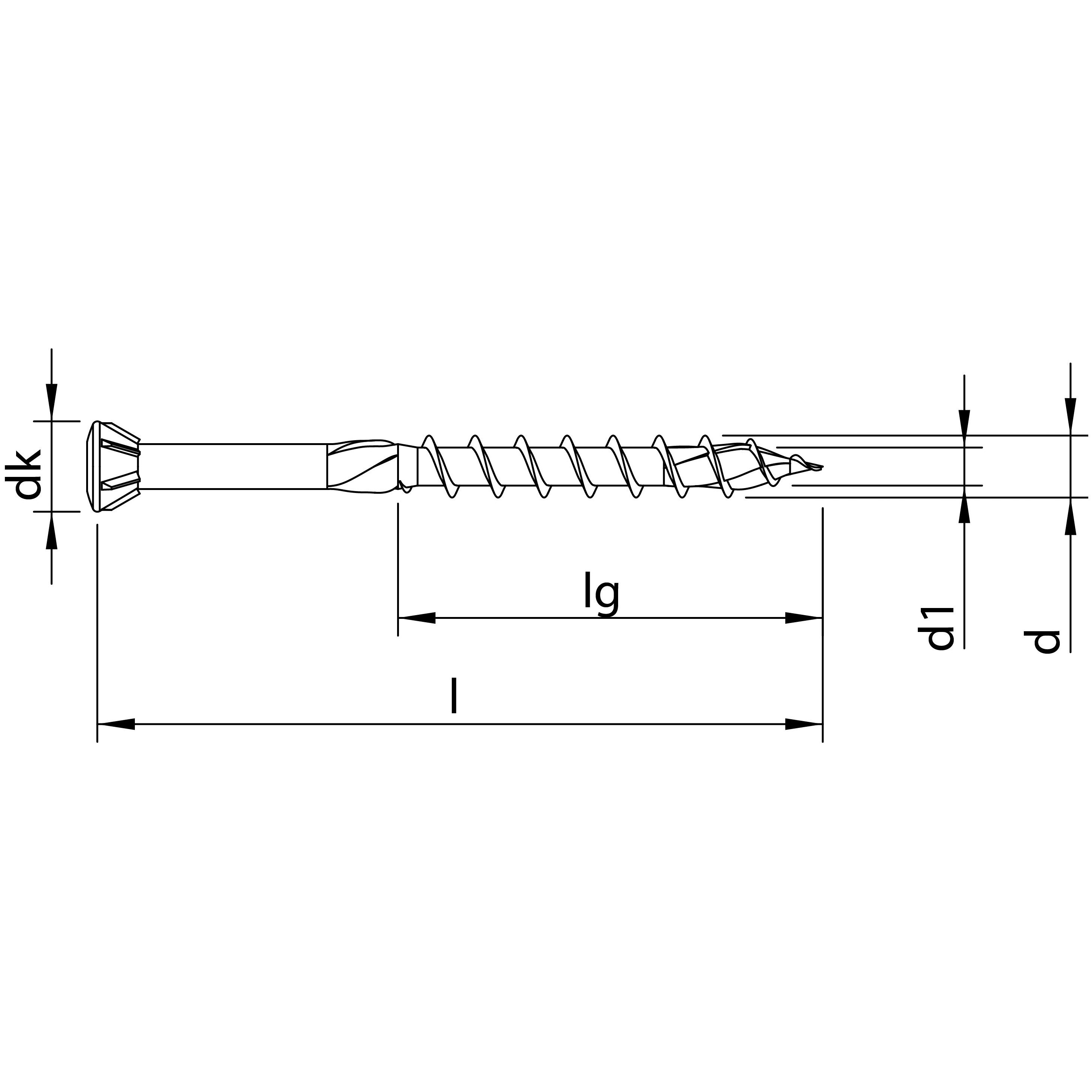 HECO-TOPIX-plus A2 Glasleistenschraube, T-Drive, TG, 200 St. Produktbild img2 L