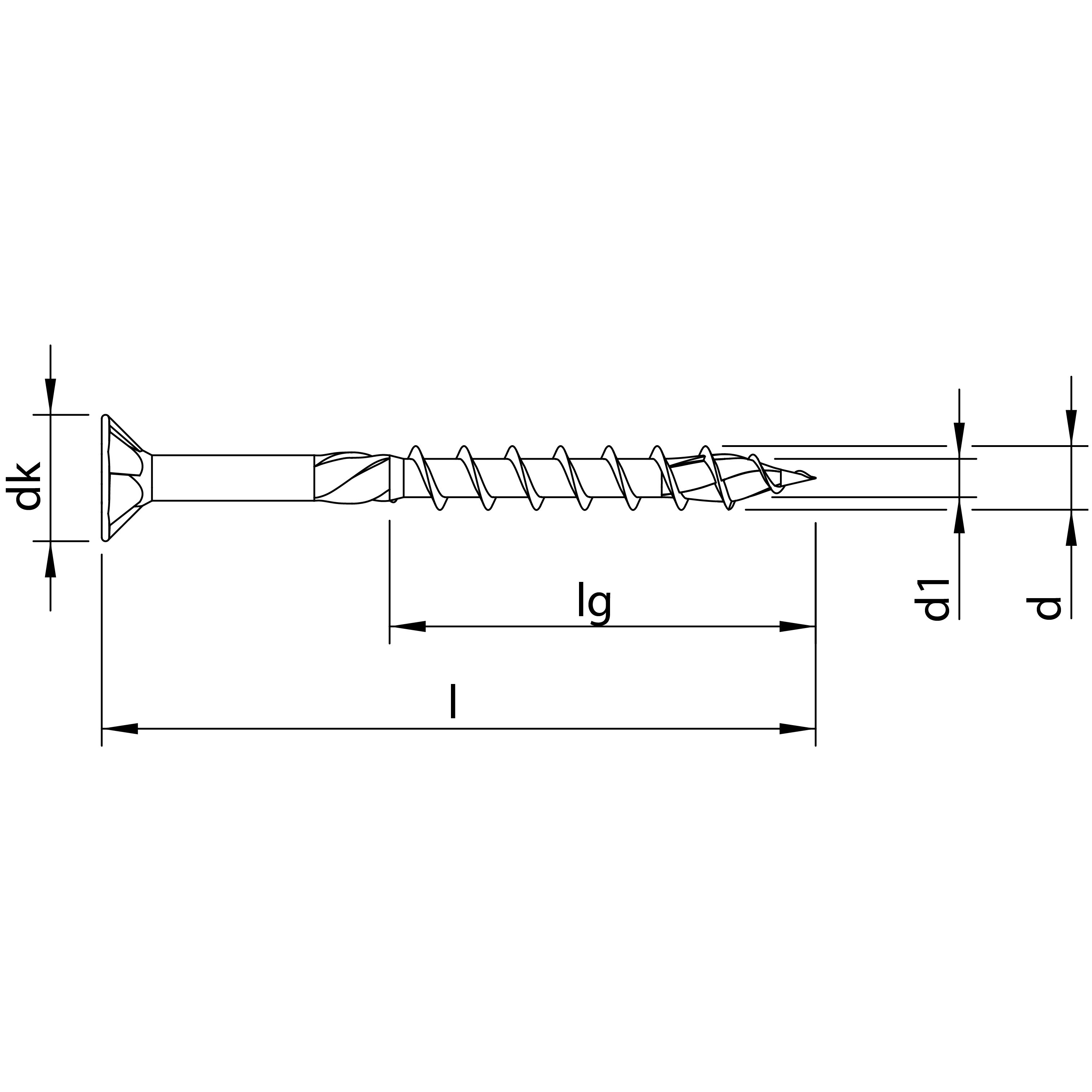 HECO-TOPIX-plus A2 6,0 x 70, Senkkopf, HD-25, TG, 200 St. Produktbild img2 L