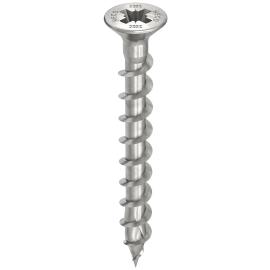 HECO-TOPIX-plus A2 4,5 x 40, Beschlagschraube, Senkkopf, Pozi-Drive, VVG, 500 St Produktbild