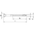 HECO-TOPIX-plus TCS 5,0 x 80, Senkkopf 60°, HD-30, TG, A3K, 200 St. Produktbild img2 S