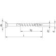 HECO-TOPIX-plus A2 6,0 x 100, Senkkopf, Pozi-Drive, TG, 100 St. Produktbild img2 S